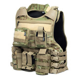 Capa De Colete Multicam Wwart Aero Modular Airsoft Militar 