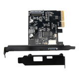 Usb3.1 Tarjeta De Expansión Pci-e X4 A Tipo-c Tipo-a Tarjeta