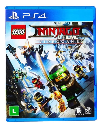 Jogo Lego Ninjago O Filme Warner Bros. Ps4 Lacrado