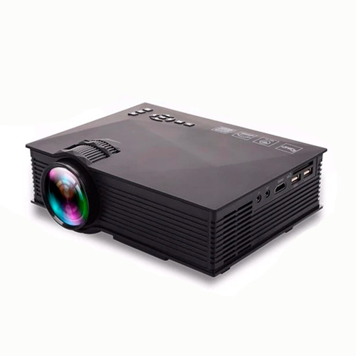 Mini Projetor Led Profissional 1200 Lumen Wifi Miracast Uc68