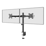 Soporte Monitor Doble Brazo Elevador Horizontal Escritorio 