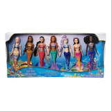 Disney La Sirenita Ultimate Ariel Y Hermanas Pack 7 Sirenas