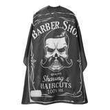 Capa De Corte Cabeleireiro Barber Shop Preta Profissional Cor Preto
