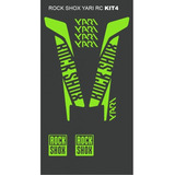 Rockshox Yari Kit 4. Sticker Para Suspensión De Bici Mtb.