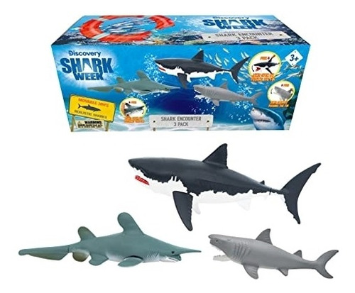 Muñeco Shark Week - Juego De Juguetes De Tiburón Megadolon