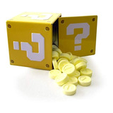 Dispensador De Dulces Mario Bros Question Mark Box