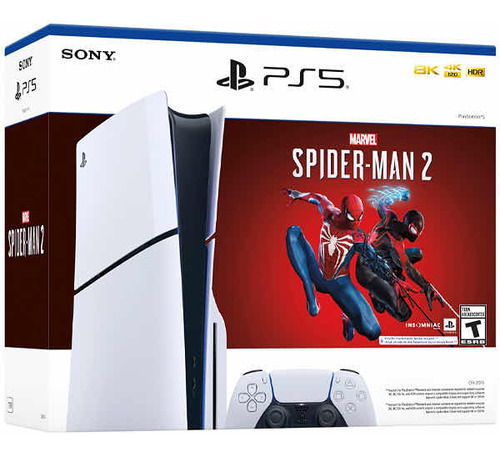 Sony Playstation 5 Slim 1tb Spider-man