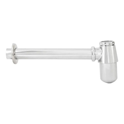 Cespol Extensible Para Lavabo U De Latón Yarden Plateado