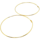 Aros Argollas En Oro 18k Laminados Dorados Mujer Clasicos