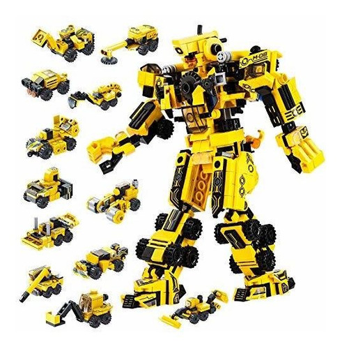 Boys Stem Blocks Blocks Transformers Toys 573 Piezas Bl...