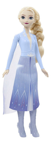 Muñeca Elsa Frozen Disney Original Mattel 30cm Hlw48