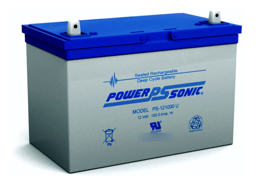  Batería Recargable Power Sonic Ps-121000 U  12v 100ah