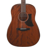 Guitarra Acústica Ibanez Aad140 Okume Mate Advanced Acoustic Color Caoba