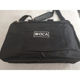 Bolso Usado Negro Con Logo Empresa. Ideal Computadora