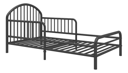 Little Seeds River Metal - Cama Para Nino, Color Negro