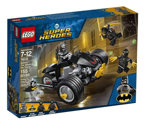 Lego Dc Super Heroes Batman: The Attack Of The Talons 76110
