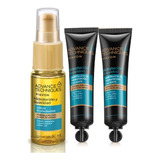 Avon Advance Techniques Kit Reparador Aceite Argán 3 Piezas