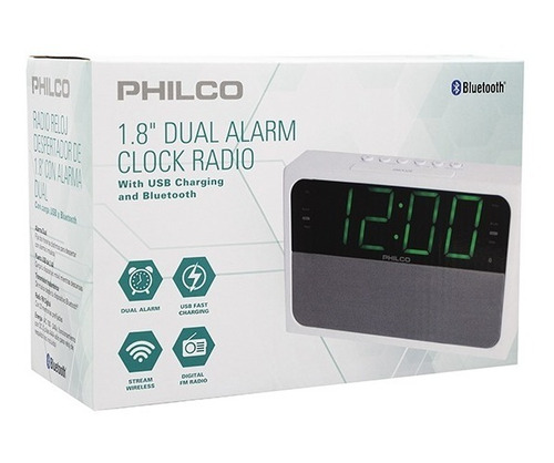 Radio Reloj Despertador 1018bt  Philco