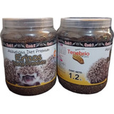 2 Botes Comida Alimento Para Erizo Dieta Premium 1.2 Kgs