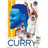 Nba Golden State Warriors Stephen Curry 19 Wall Poster