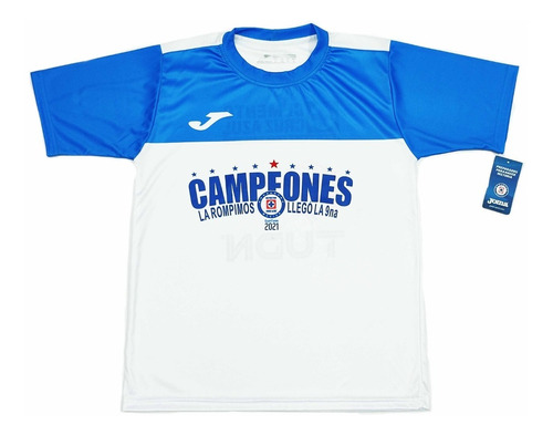 Jersey Cruz Azul Campeon Guard1anes 2021 Para Niño