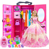 Muñecas Barbie  Zita Element Armario Para Muñecas De Niña De