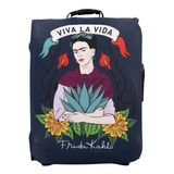 Funda Valija Frida Kahlo Viva La Vida Orig, Diseño Exclusivo