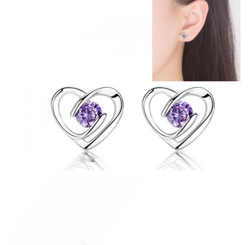 Aretes Pendientes Pequeños Plata Mujer Regalo Joyas