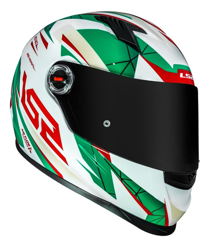 Capacete Moto Feminino Masculino Esportivo Fechado Ls2 Ff358