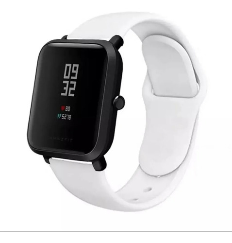 Kit 02 Pulseira Silicone Smartwatch Amazfit Bip Xiaomi 20mm 