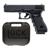Pistola De Chumbinho E Efera Glock G17 Co2 4,5mm Blowback 