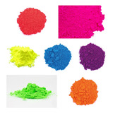 Pigmento Flúor Para Velas, Resina Pack 7 Colores (50grs C/u)