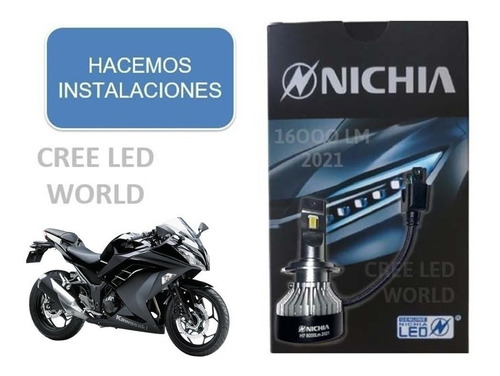 Luz Cree Led Nichia Premium Kawasaki Ninja 300 Instalación 