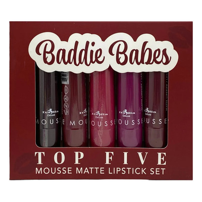 Labiales Mate Top Five Baddie babes Italia Deluxe | Envío gratis