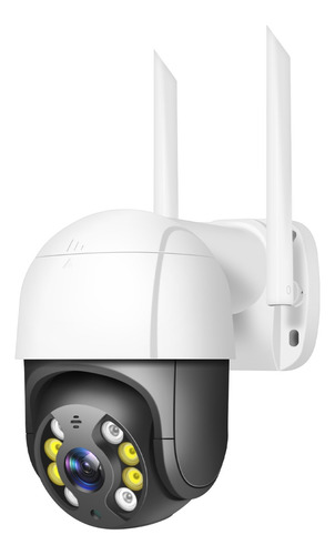 Hiseeu Cámara De Seguridad Wifi Hd 1080p Foco 360° Alarma 