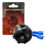 Voltimetro Digital Azul Tipo Socket Rock Series Rksdv210