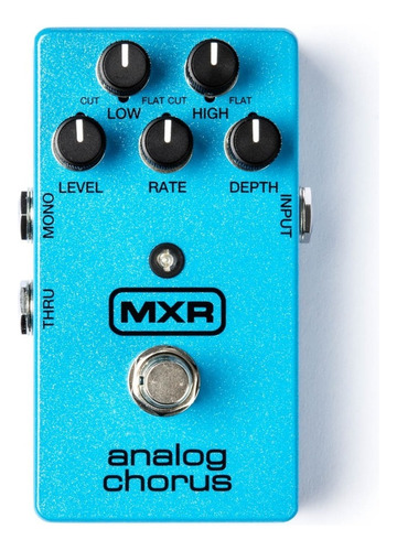 Pedal De Efecto Mxr Analog Chorus M234  Azul