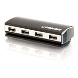 Cables To Go - Hub Usb De Aluminio, Negro