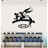 Vinil Decorativo Deportes Lucha Olimpica Pegatina De Pared