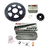 Kit Arrastre Ktm Duke 390 Ag/ng/adv. Piñon Ktm + Did + Hindu