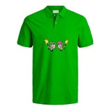 Camiseta Serie Animada Tipo Polo R408