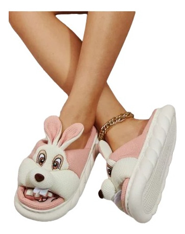 Pantuflas Kawaii Importadas Animadas Cómodas Y Suaves