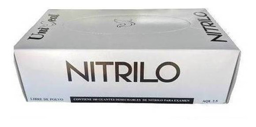 Guante Uniseal Nitrilo Grandes Negros