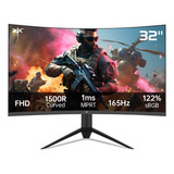 Ktc Monitor Curvo Para Juegos Fhd 1080p De 32 Pulgadas, Moni