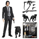 Figura John Wick Mafex Action Otro Dia Para Matar Keanu 