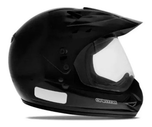 Capacete Cross Ebf Motard Motocross Trilha Com Viseira