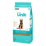 Alimento Unik Perro Cachorro Talla Mediana Y Grande 15 Kg