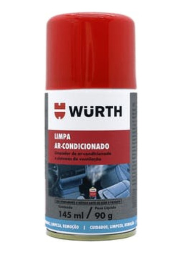 Higienizador Para Automóveis Limpa Ar Condicionado Wurth