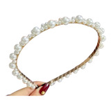 Diadema Perlas: Accesorio Belleza Para Mujer, Moda Elegante
