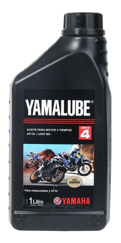 Aceite Yamalube 4t Mineral 20w 40 1 Litro